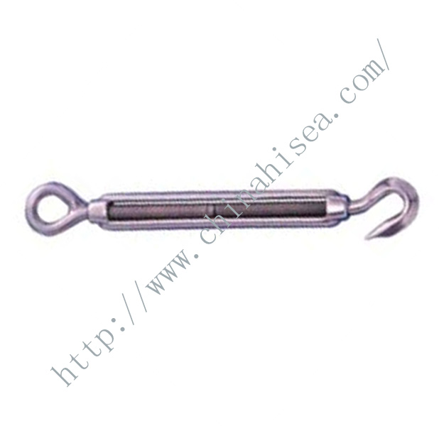 Stainless Steel Hook and Eye Open Body Turnbuckle