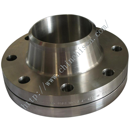 UNI standard WN flanges