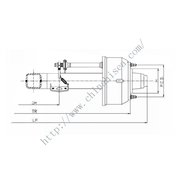 3-Drawing of Rear  Axle For Truck.jpg
