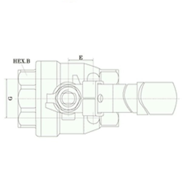 Two Pieces Ball Valves Working Theory
