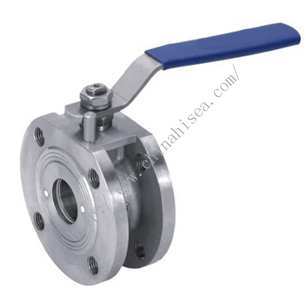 Clamp Ball Valve Side View