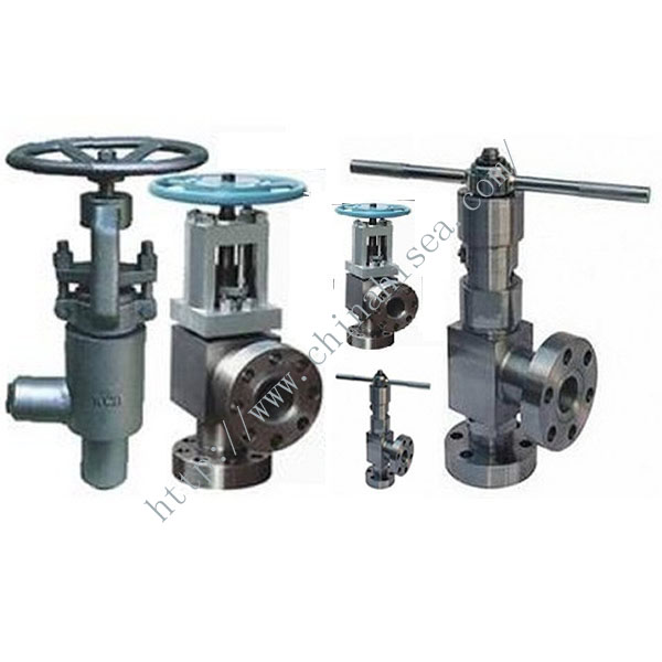 High Pressure Angle Stop Valve In Factory