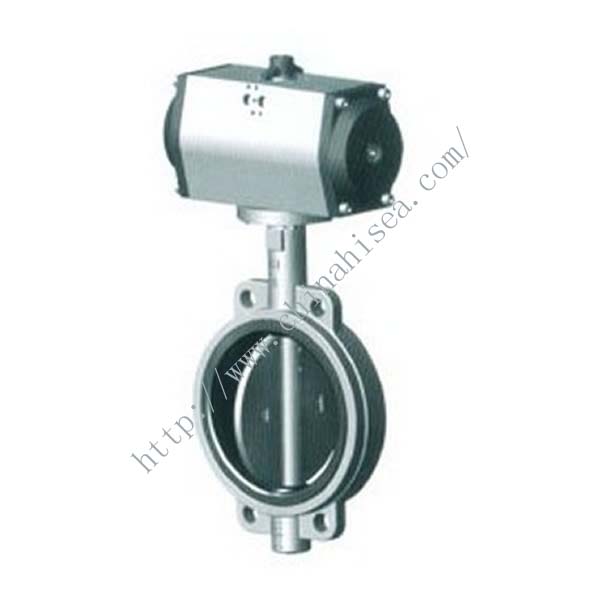 Pneumatic Clamp Butterfly Valve Model 