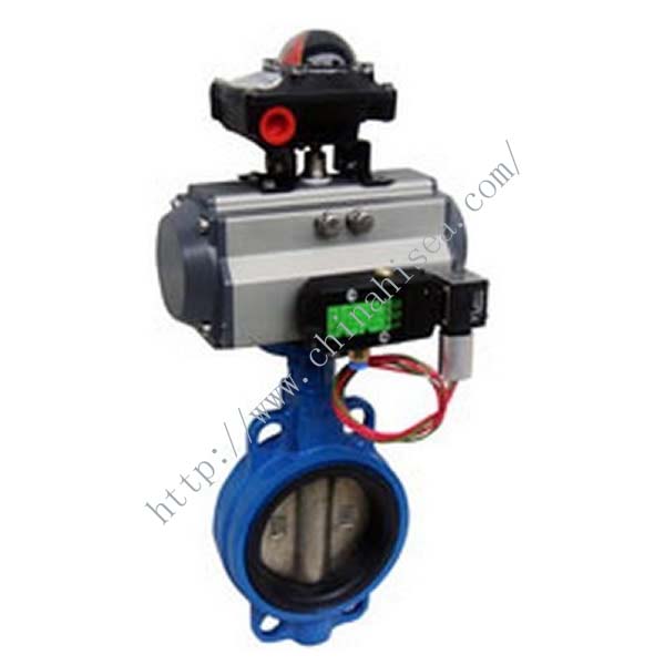 Pneumatic Clamp Butterfly Valve