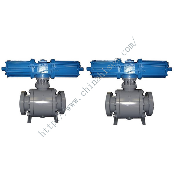 Hydraulic Ball Valve in Factory 