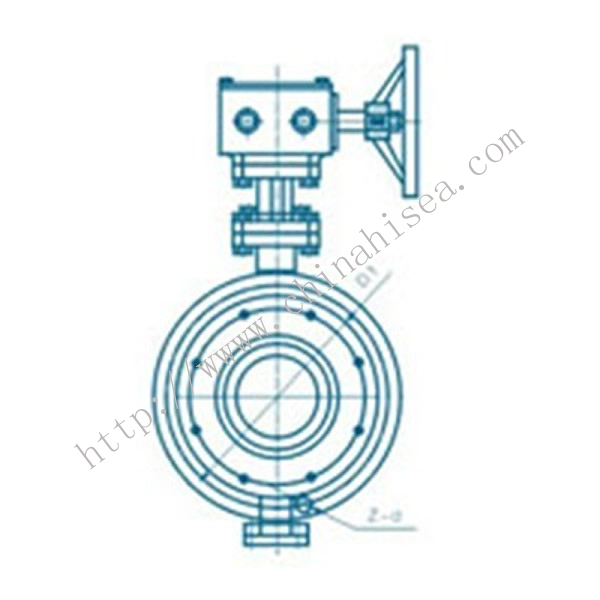 API Butterfly Valve Drawing Picture