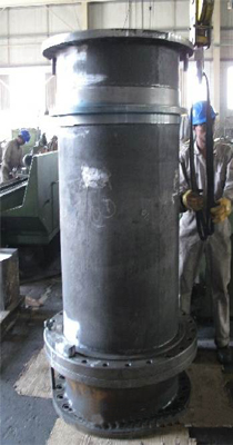 Dredge turning gland in the factory.jpg