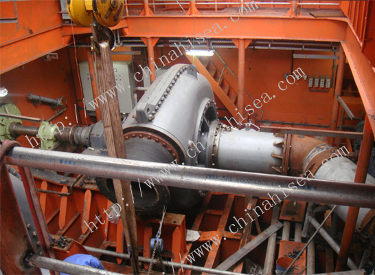 double-walled dredge pump on the dredger.jpg