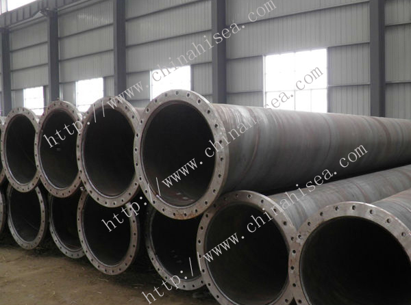 Spiral steel pipes used for dredging project.jpg