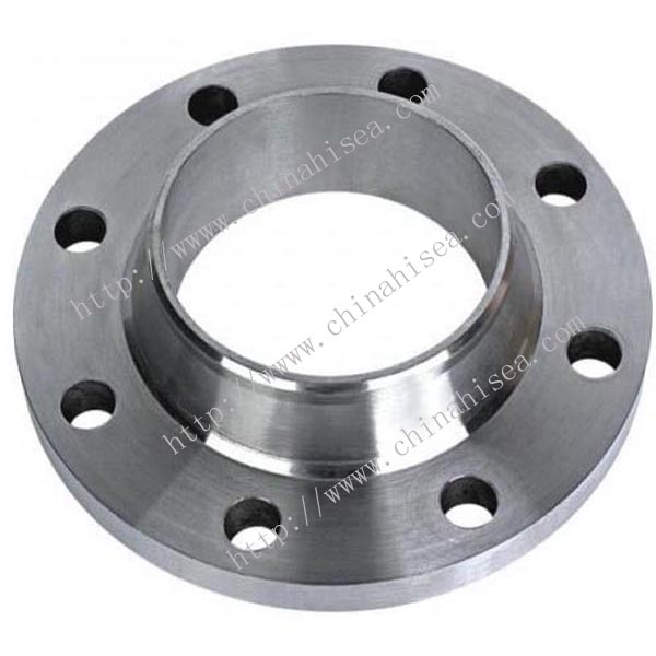 Class 150 Stainless steel weld neck flange
