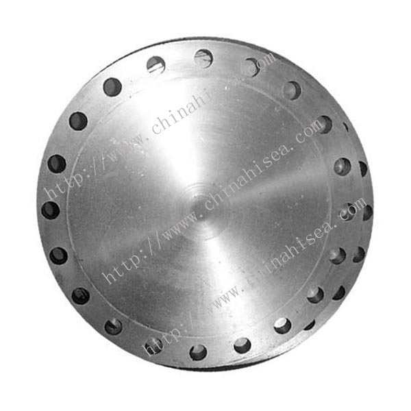 Class 600 stainless steel blind flange