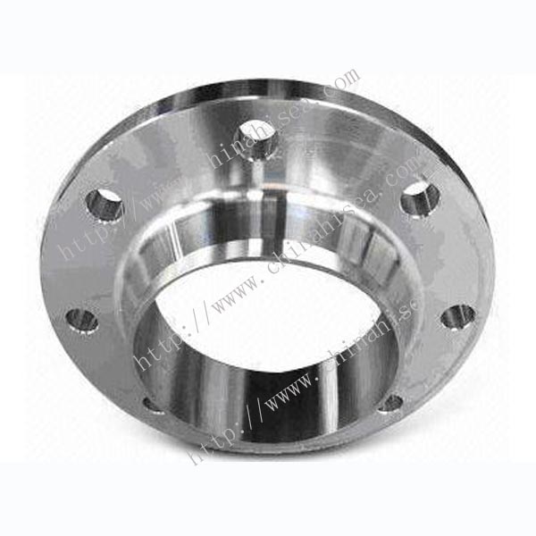 Class 600 stainless steel weld neck flange