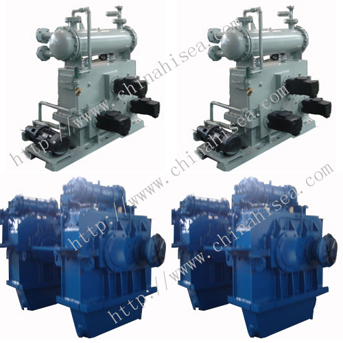 High pressure water pump gearbox