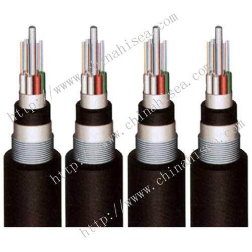 Stranded loosen tube armored fiber optic cable