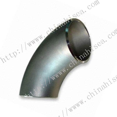 90° stainless steel elbow long radius ASME/ANSI B16.9