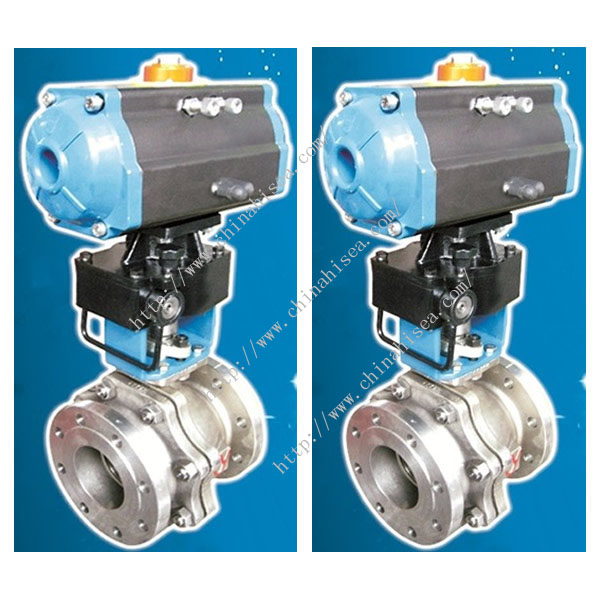 The pictures of O Type Ball Valve No. 2