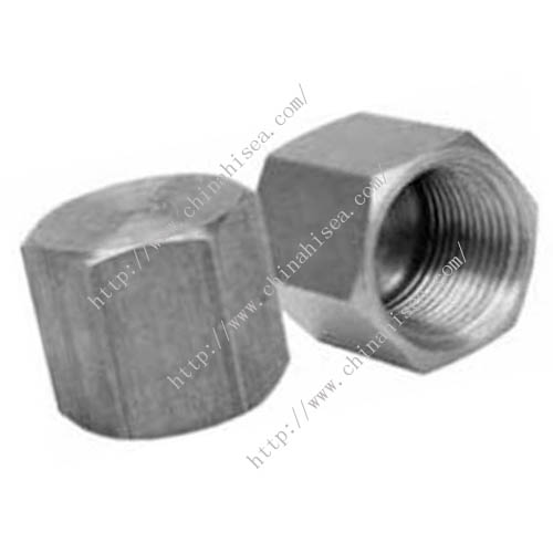 Merchant steel pipe caps