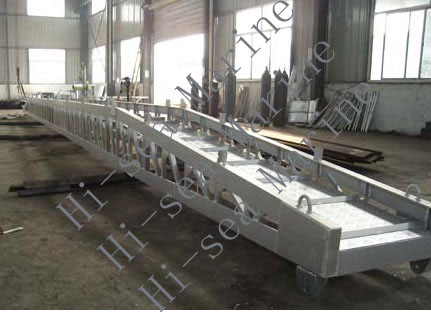 Marine Aluminium Alloy Wharf Ladder (Bend Type)